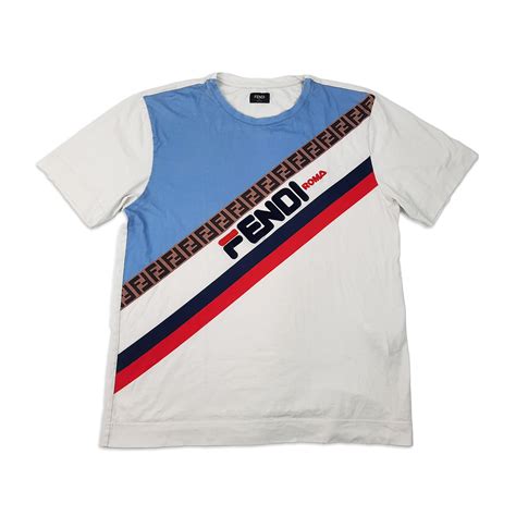 fendi x fila t shirt|fendi x fila.